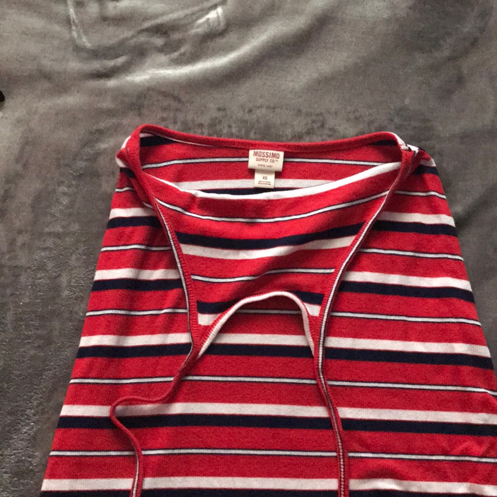 Red white and blue dress